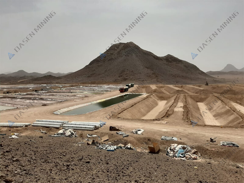 Gold Heap Leaching Plant